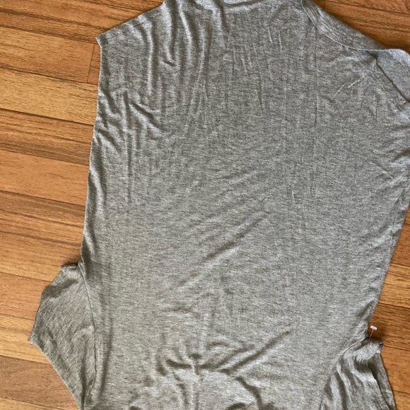 Gray tee with elephant on front. Size medium. By rags to riches. Tapered. - Picture 2 of 3